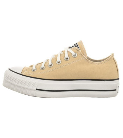 Converse CTAS Lift Ox Oat Milk/White/Black A03542C (CO606-b) shoes