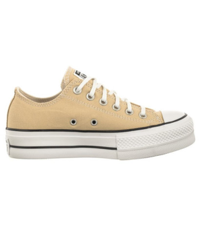 Converse CTAS Lift Ox Oat Milk/White/Black A03542C (CO606-b) shoes