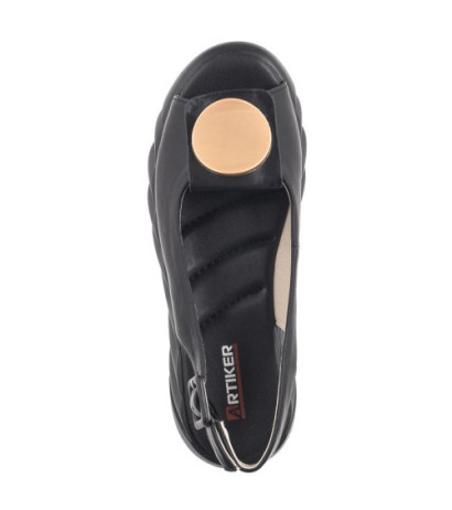 Artiker Czarne 52C1630 (AR82-b) sandals
