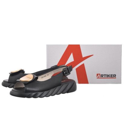Artiker Czarne 52C1630 (AR82-b) sandals