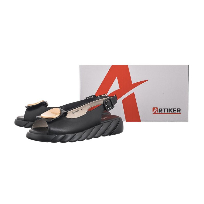 Artiker Czarne 52C1630 (AR82-b) sandals