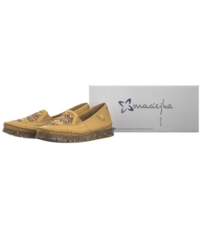 Maciejka Żółte 05863-07/00-5 (MA1056-b) shoes