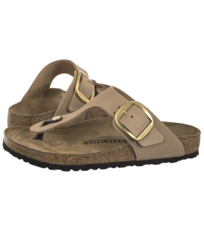 Birkenstock Gizeh Big Buckle Sandcastle 1023966 (BK196-d) Women's Shoes/Flip Flops