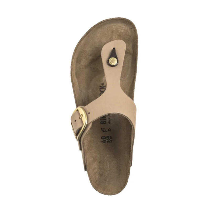 Birkenstock Gizeh Big Buckle Sandcastle 1023966 (BK196-d) Women's Shoes/Flip Flops