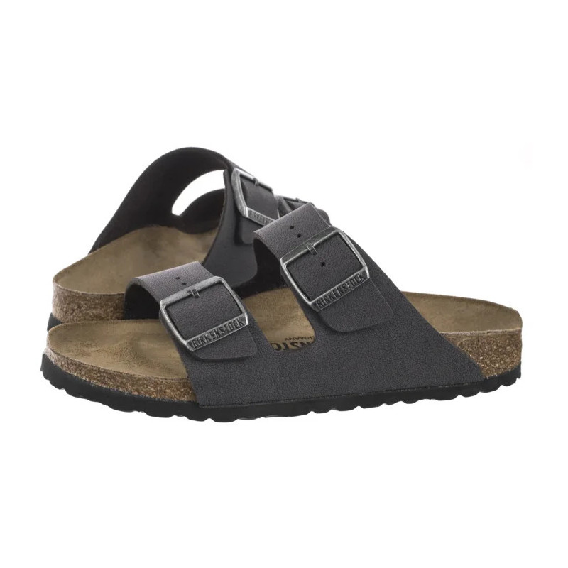 Birkenstock Arizona Bs Velvet Gray 1029162 (BK206-b) Women's Shoes/Flip Flops