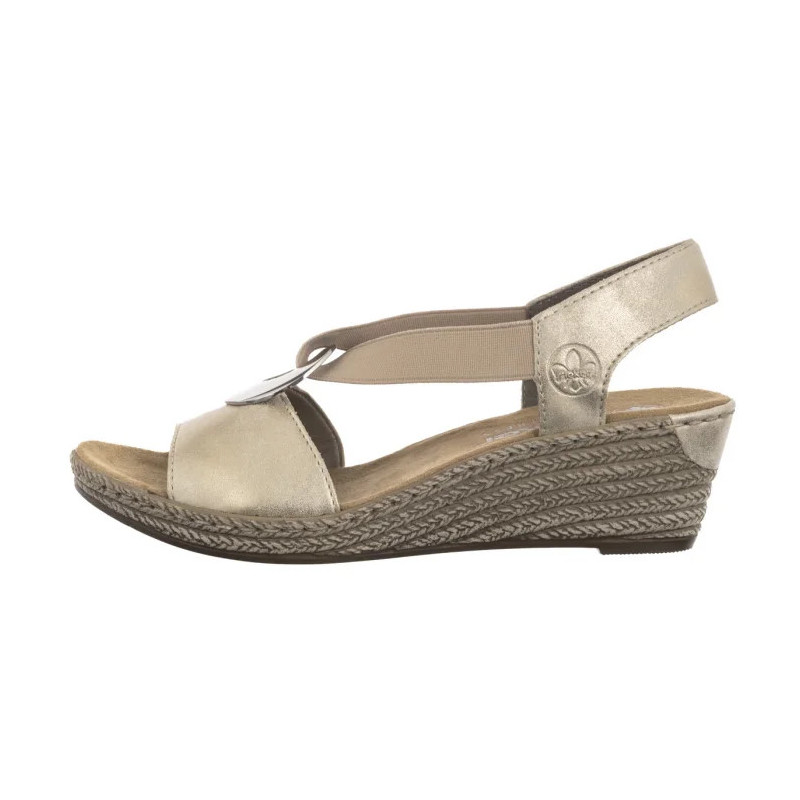 Rieker Beżowe 624H6-60 Beige (RI118-b) shoes