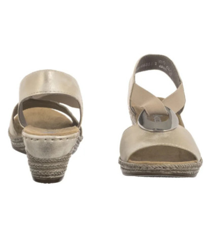 Rieker Beżowe 624H6-60 Beige (RI118-b) shoes