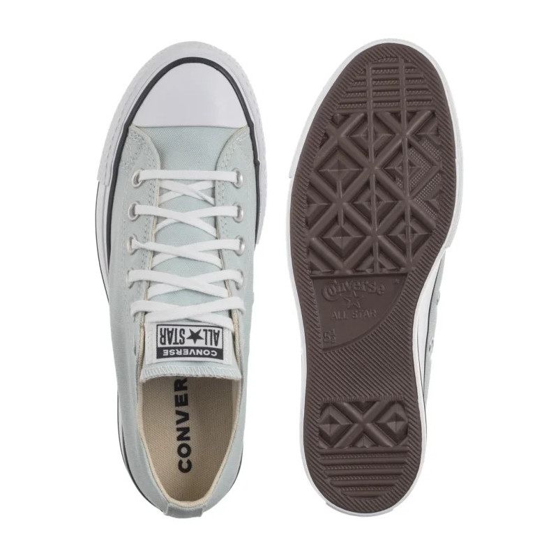 Converse CTAS Lift Ox Egret/Navy/Burnt Honey A03829C (CO606-d) shoes