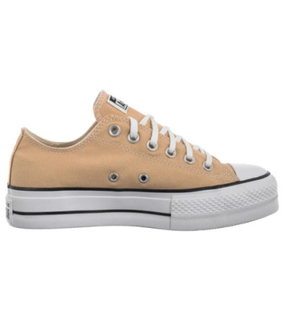 Converse CTAS Lift Ox Egret/Navy/Burnt Honey A03829C (CO606-e) shoes