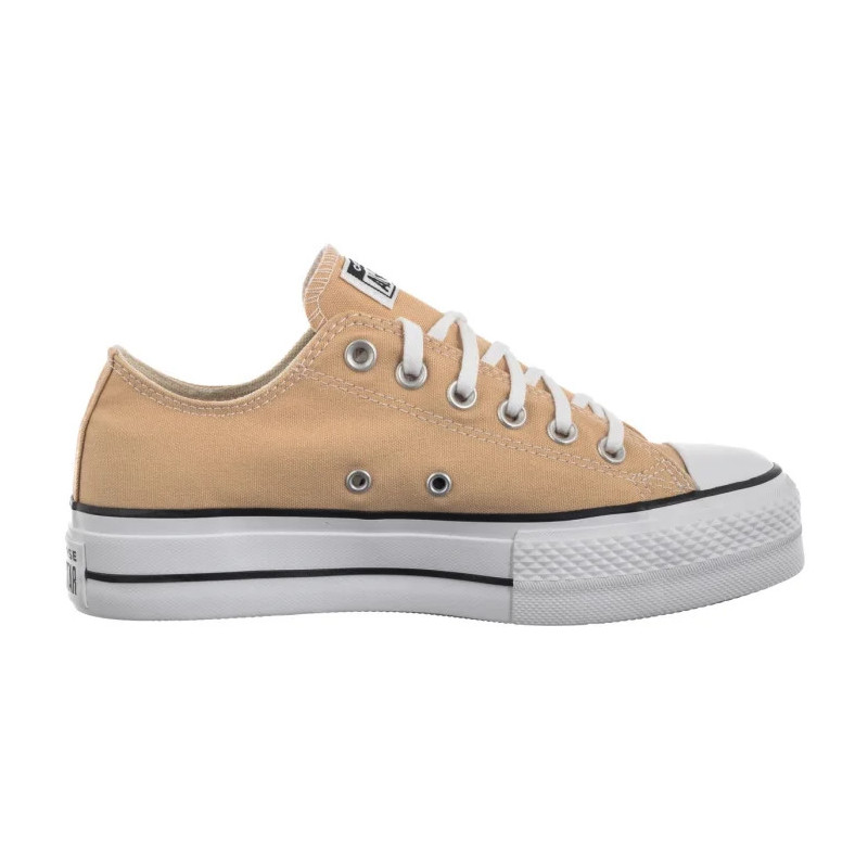 Converse CTAS Lift Ox Egret/Navy/Burnt Honey A03829C (CO606-e) shoes