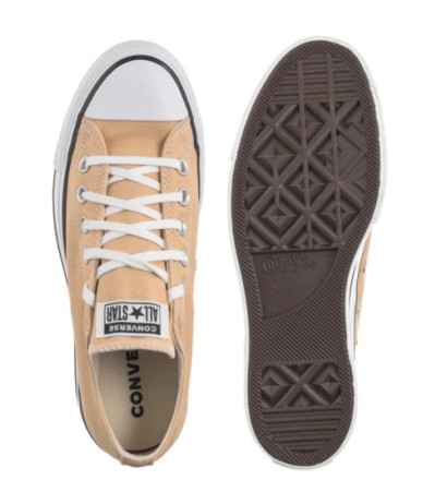 Converse CTAS Lift Ox Egret/Navy/Burnt Honey A03829C (CO606-e) shoes