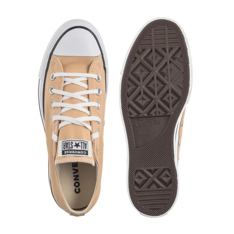 Converse CTAS Lift Ox Egret/Navy/Burnt Honey A03829C (CO606-e) shoes