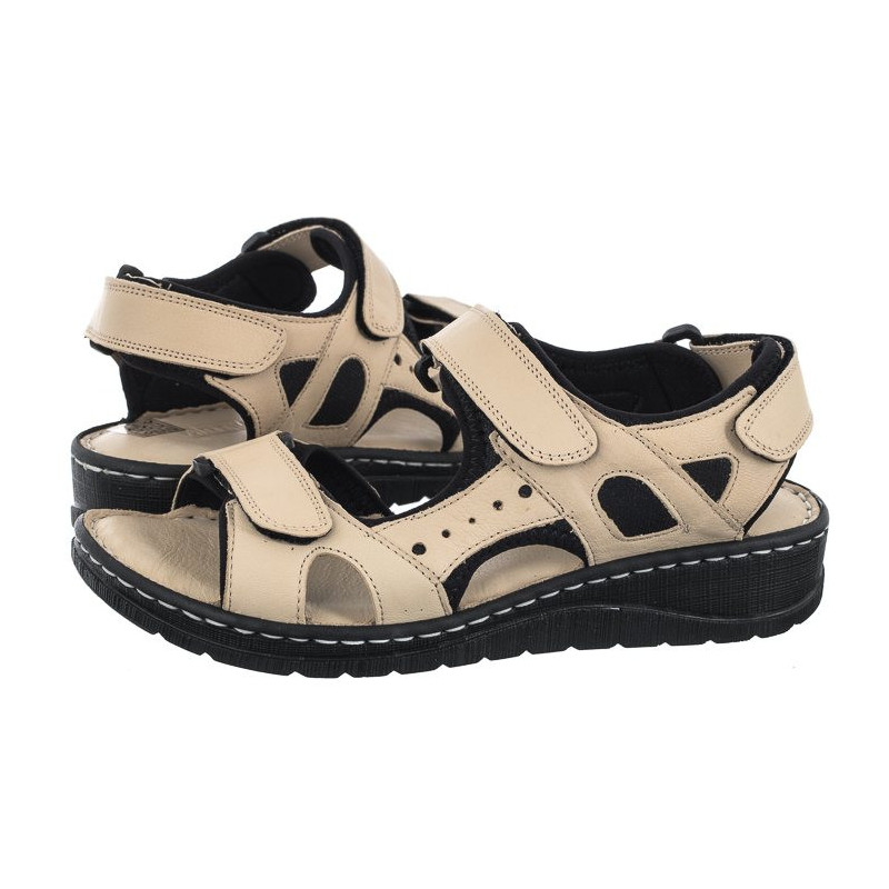 Artiker Beżowe 52C0294 (AR85-a) sandals