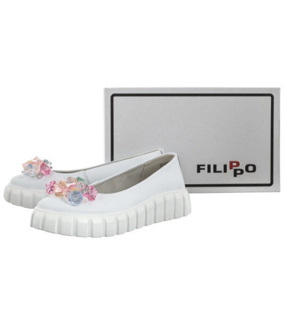 Filippo Białe DP4682/25 WH (FO40-a) shoes
