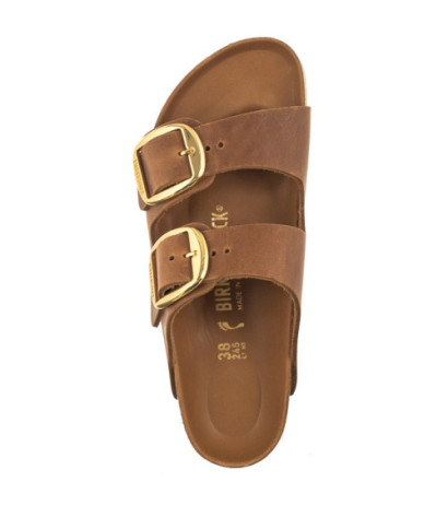 Birkenstock Arizona Big Buckle Cognac 1011073 (BK210-a) Women's Shoes/Flip Flops
