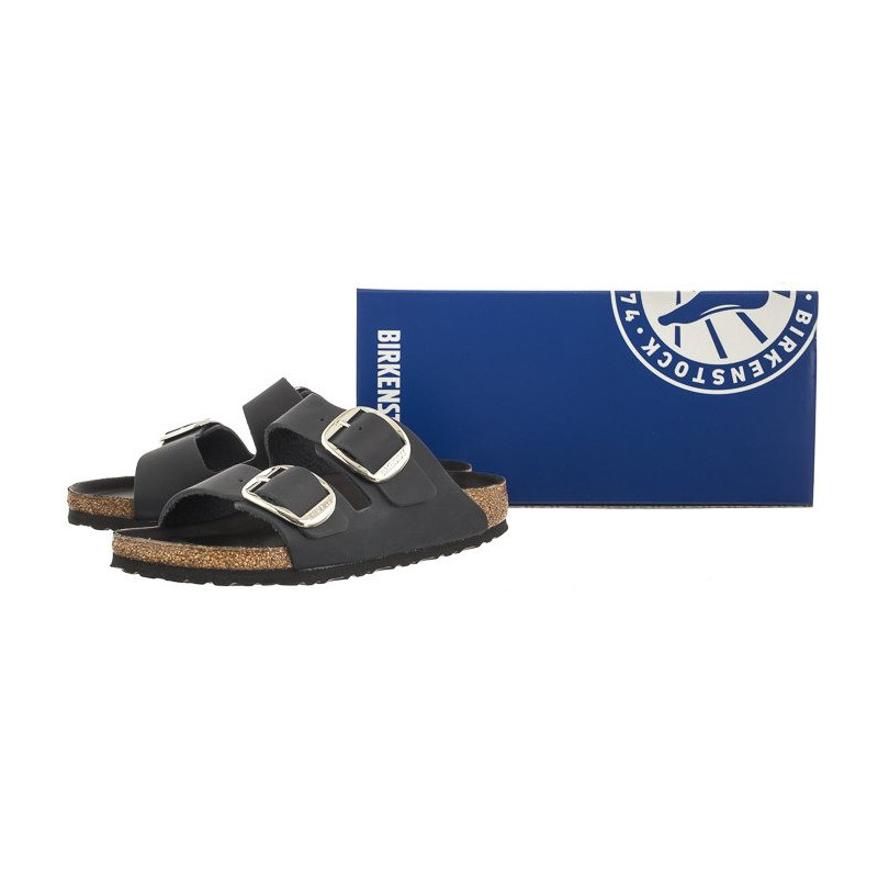 Birkenstock Arizona Big Buckle Black 1011075 (BK210-b) Women's Shoes/Flip Flops