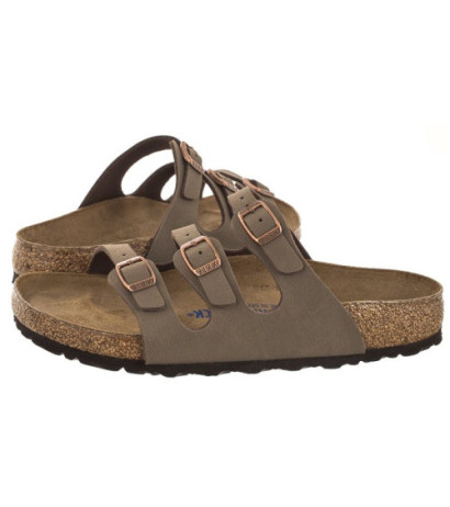 Birkenstock Florida Bs Mocca 0053881 (BK228-a) Women's Shoes/Flip Flops