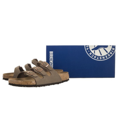 Birkenstock Florida Bs Mocca 0053881 (BK228-a) Women's Shoes/Flip Flops