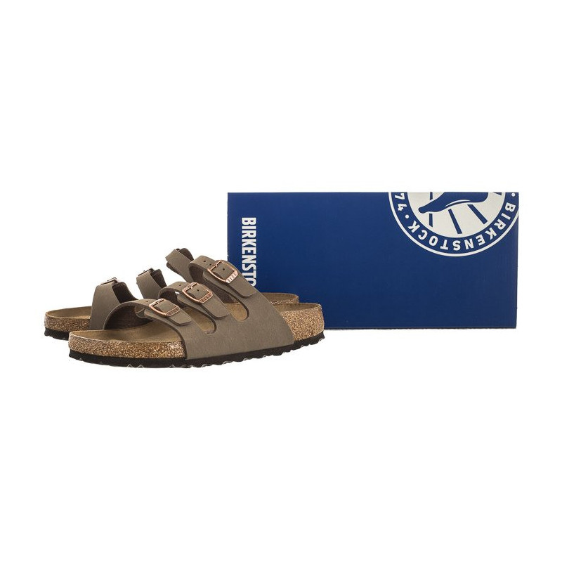 Birkenstock Florida Bs Mocca 0053881 (BK228-a) Women's Shoes/Flip Flops