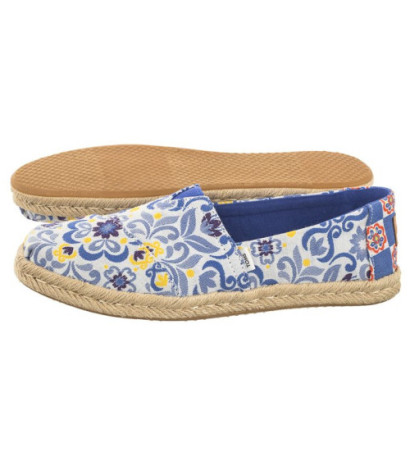 Toms Alpargata Rope Blue Multi Mediterranean Tiles Jacquard 10019819 (TS40-a) sneakers