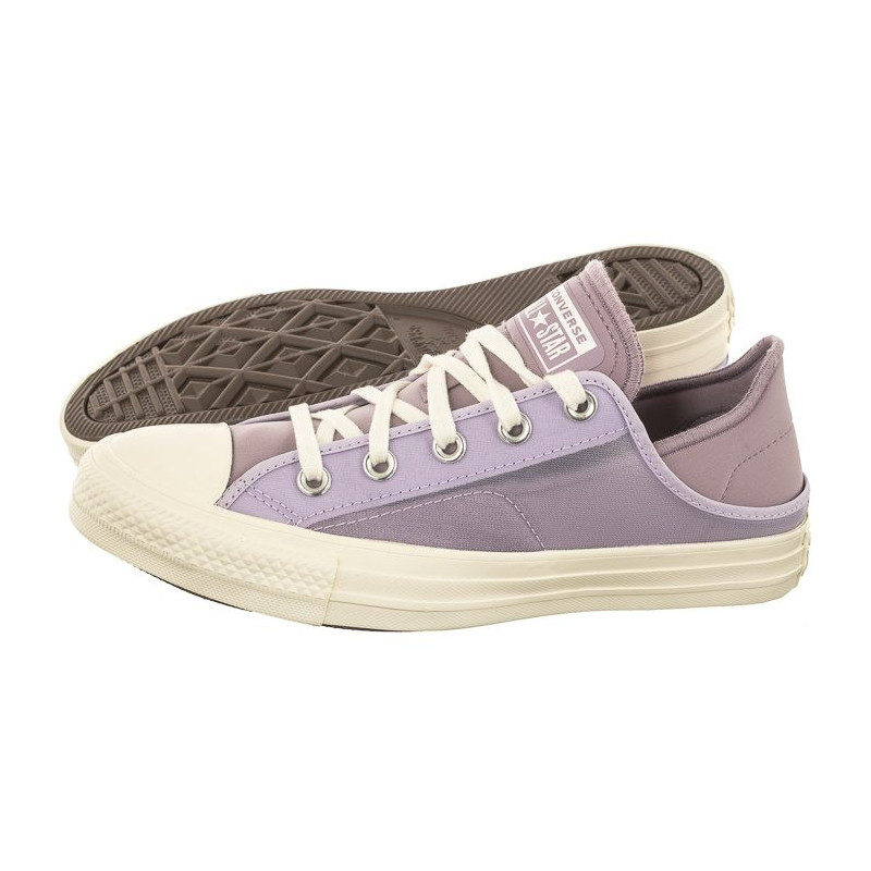 Converse CTAS Crush Heel Ox Vapor Violet/Lucid Lilac/Egret A03503C (CO613-b) shoes