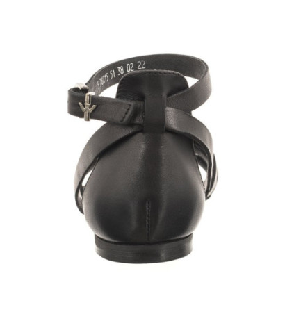 Wojas Czarne 76015-51 (WO154-a) sandals