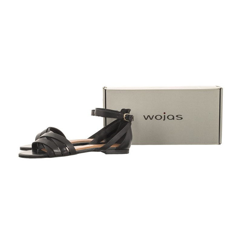 Wojas Czarne 76015-51 (WO154-a) sandals