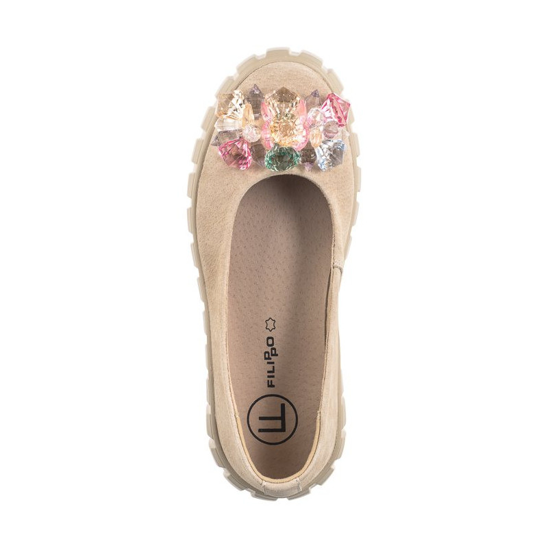 Filippo Beżowe DP4682/25 BE (FO40-b) shoes