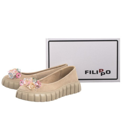 Filippo Beżowe DP4682/25 BE (FO40-b) shoes