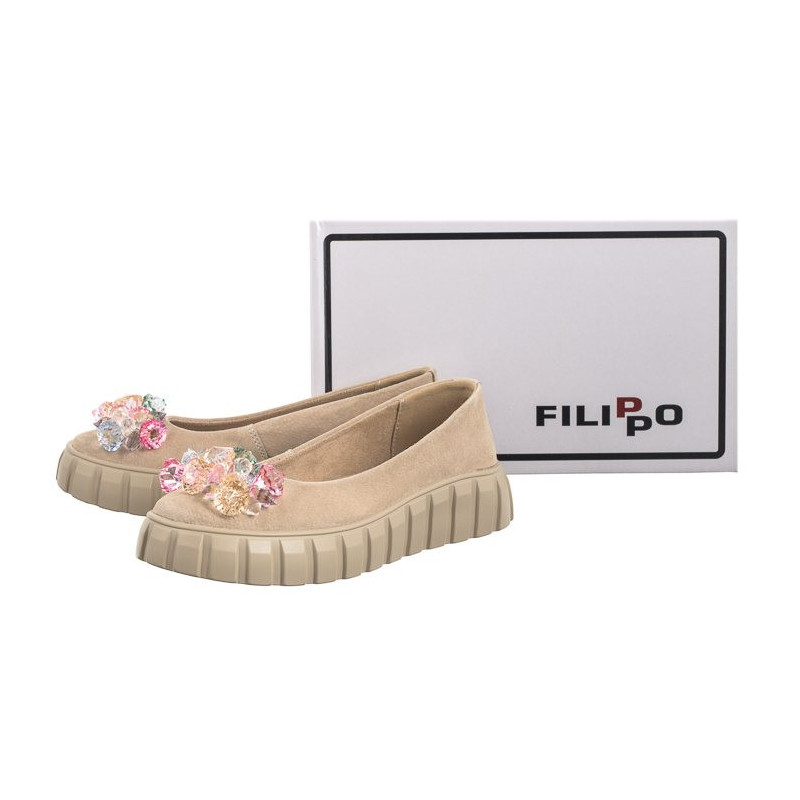 Filippo Beżowe DP4682/25 BE (FO40-b) shoes