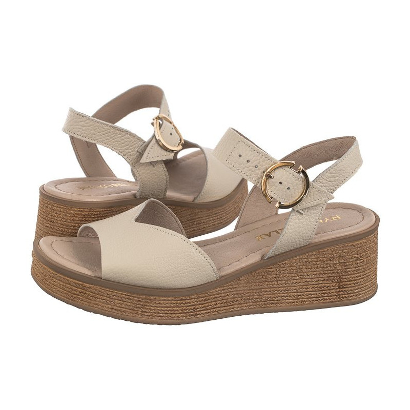 Ryłko Kremowe 3MF66_Z_ _6NJ (RY665-c) shoes