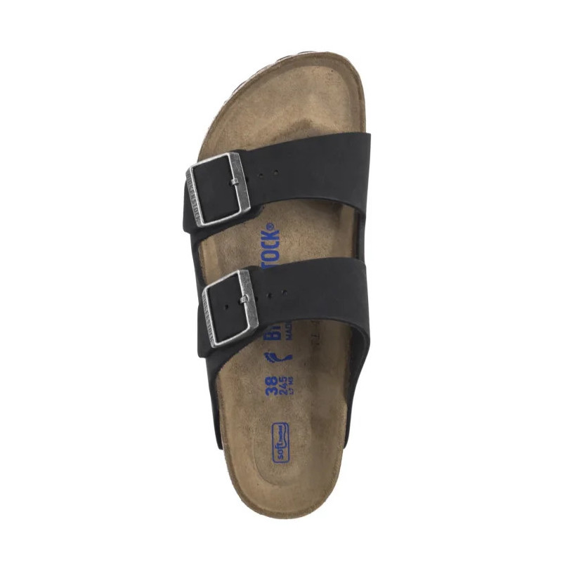 Birkenstock Arizona Bs Soft Footbed Black 1019035 (BK217-d) Women's Shoes/Flip Flops