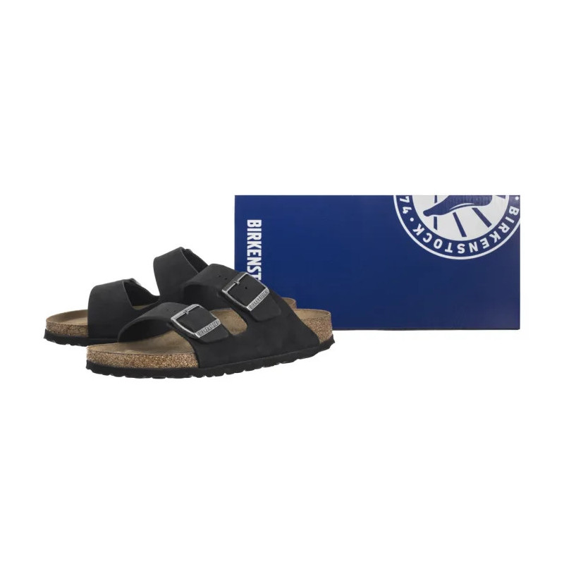 Birkenstock Arizona Bs Soft Footbed Black 1019035 (BK217-d) Women's Shoes/Flip Flops