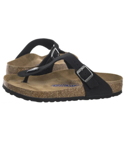 Birkenstock Gizeh BS Soft Footbed Black 1019023 (BK216-b) flip flops