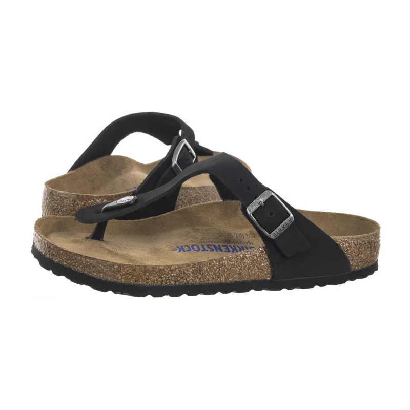 Birkenstock Gizeh BS Soft Footbed Black 1019023 (BK216-b) flip flops