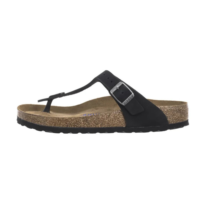 Birkenstock Gizeh BS Soft Footbed Black 1019023 (BK216-b) flip flops