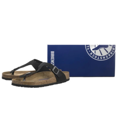 Birkenstock Gizeh BS Soft Footbed Black 1019023 (BK216-b) flip flops