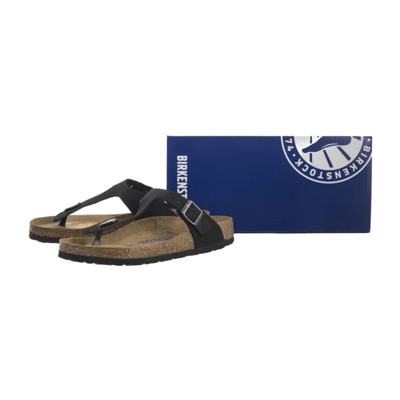 Birkenstock Gizeh BS Soft Footbed Black 1019023 (BK216-b) flip flops