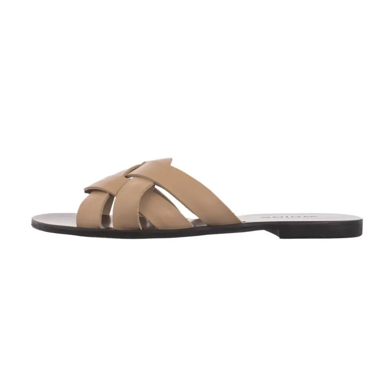 Wojas Beżowe 74025-54 (WO152-b) Women's Shoes/Flip Flops