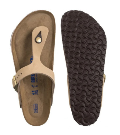 Birkenstock Gizeh BS Soft Footbed Sandcastle 1018999 (BK216-c) flip flops