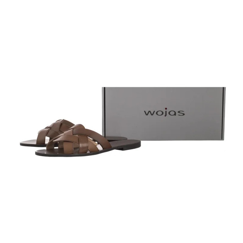 Wojas Brązowe 74025-53 (WO152-c) Women's Shoes/Flip Flops