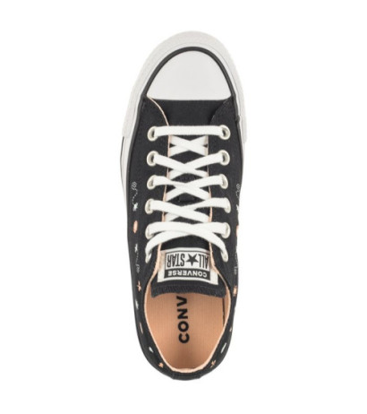 Converse CTAS Ox Black/Cheeky Coral/White A03520C (CO624-a) shoes