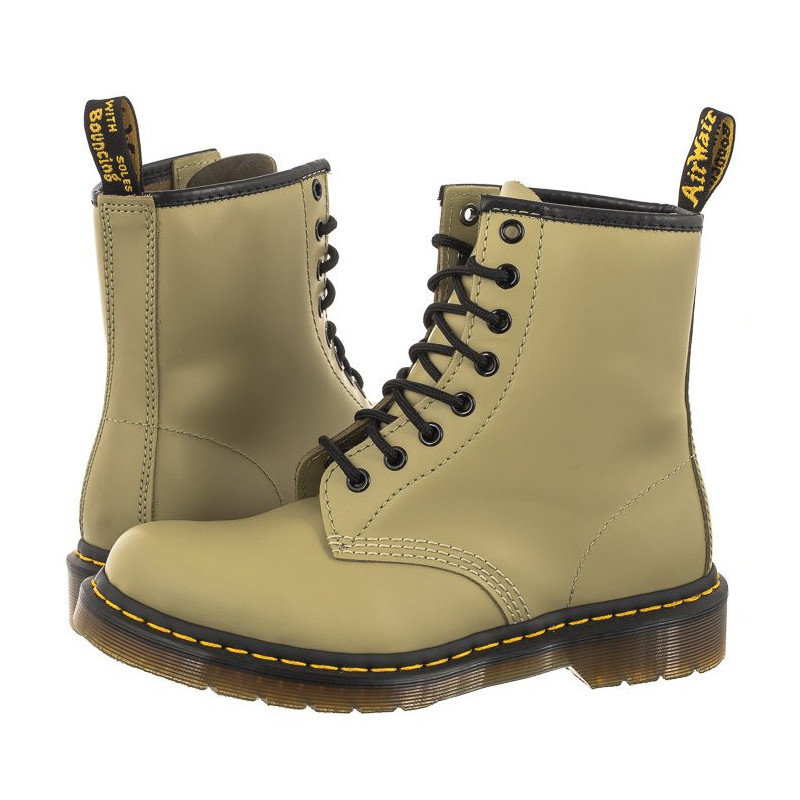 Dr. Martens 1460 Pale Olive Smooth 30552358 (DR62-a) boots