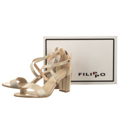 Filippo Złote DS1276/23 GO (FO46-a) shoes