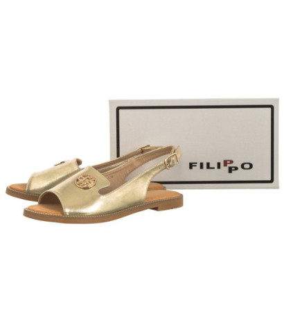 Filippo Złote DS3666/25 GO (FO48-a) sandals