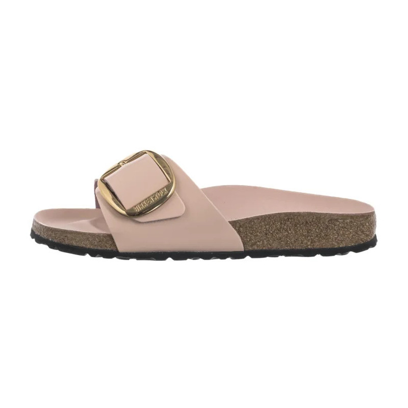 Birkenstock Madrid Big Buckle High-Shine Light Rose 1029448 (BK238-d) Women's Shoes/Flip Flops