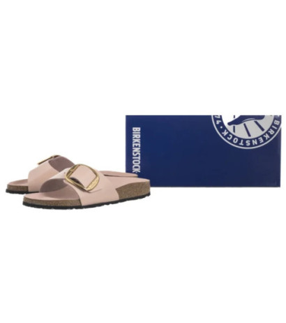 Birkenstock Madrid Big Buckle High-Shine Light Rose 1029448 (BK238-d) Women's Shoes/Flip Flops