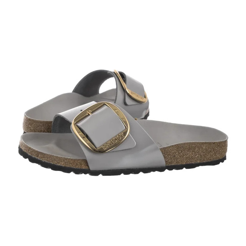 Birkenstock Madrid Big Buckle High-Shine Stone Coin 1029534 (BK238-e) Women's Shoes/Flip Flops