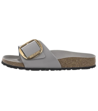 Birkenstock Madrid Big Buckle High-Shine Stone Coin 1029534 (BK238-e) Women's Shoes/Flip Flops