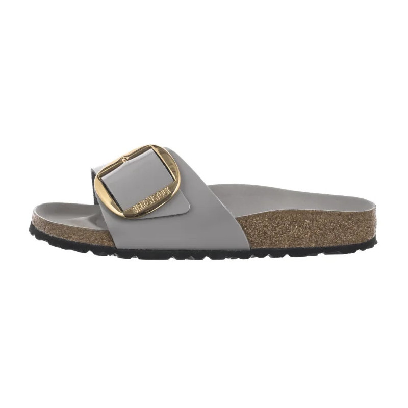 Birkenstock Madrid Big Buckle High-Shine Stone Coin 1029534 (BK238-e) Women's Shoes/Flip Flops